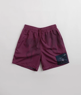 Non Binding Leg Openings by Parra Short Horse Shorts - Tyrian Purple