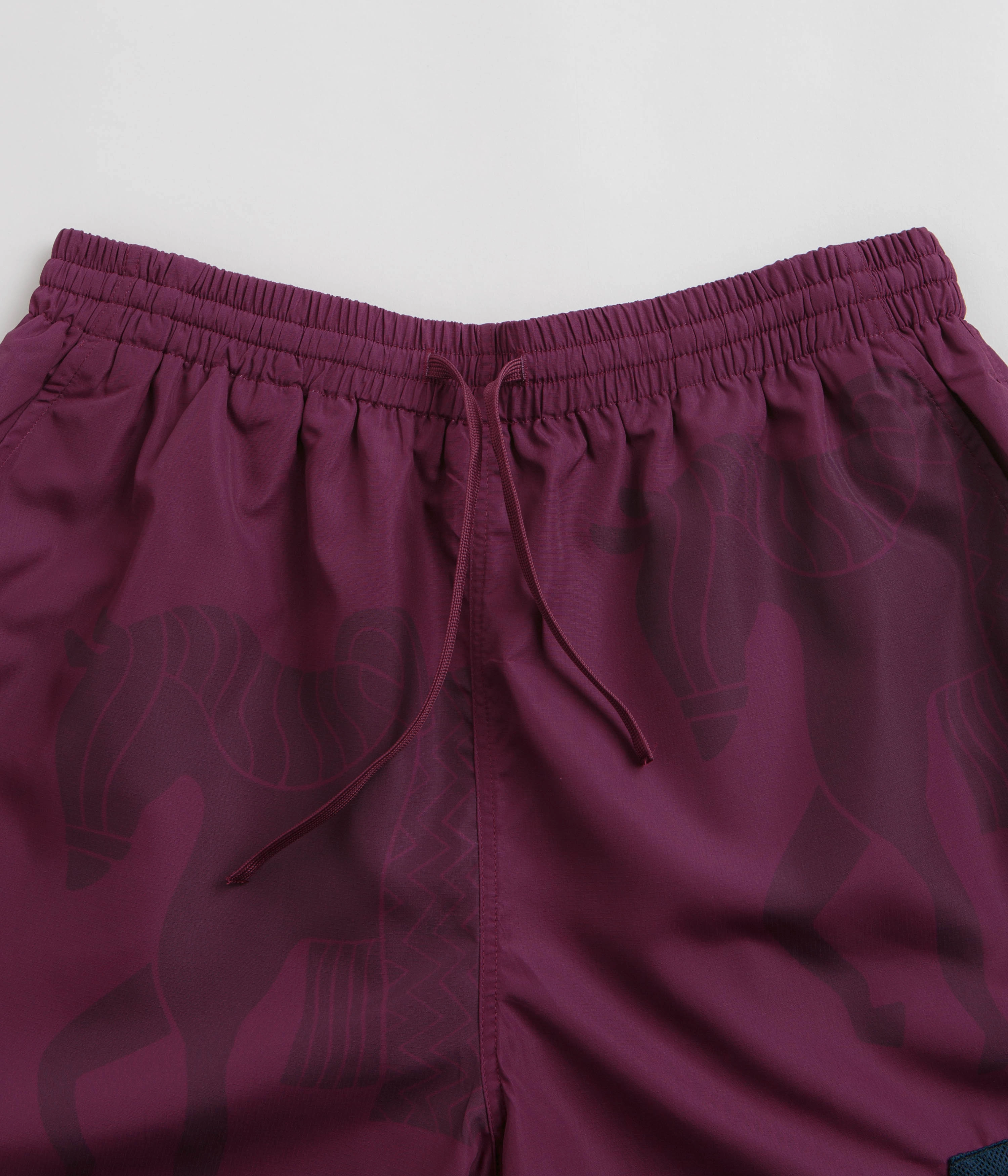 by Parra Short Horse Shorts - Tyrian Purple Functional Fit