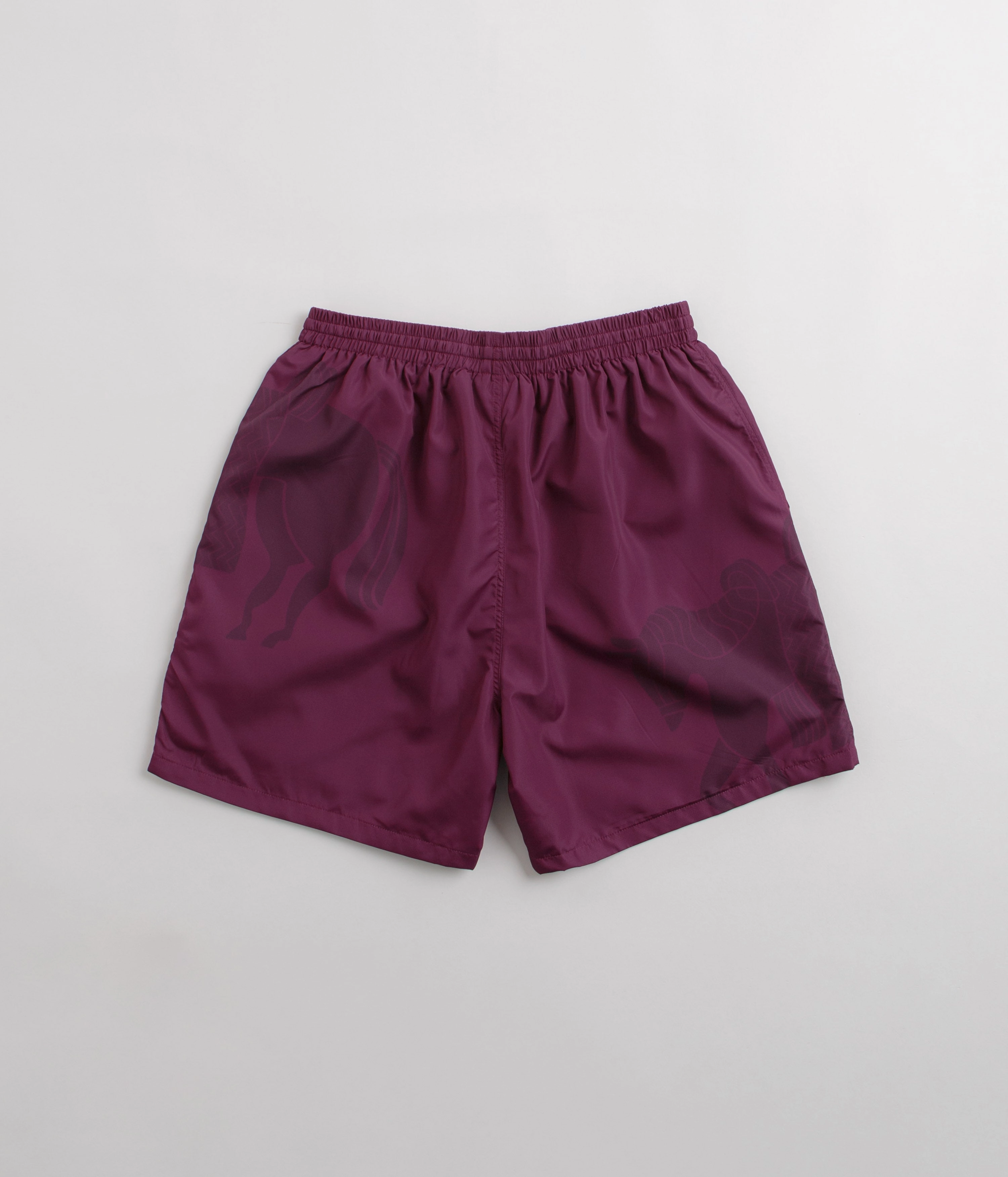 by Parra Short Horse Shorts - Tyrian Purple Weekend Casual
