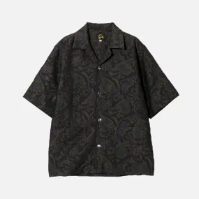 Island Vibe MoistureWickingTechnology CABANA SHIRT PAISLEY JACQUARD - NAVY