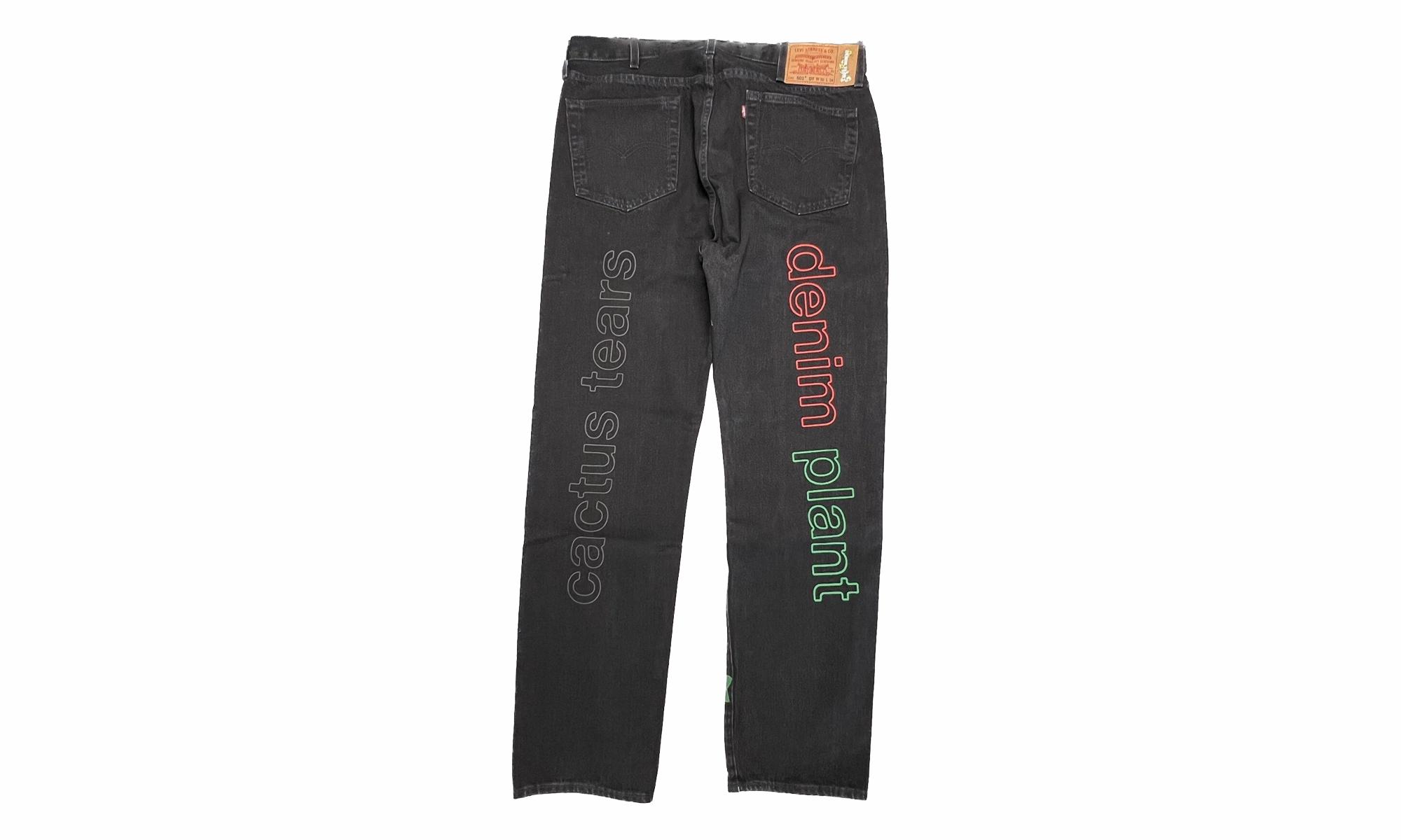 Cactus Tears Denim Plant Jeans "Black" Comfy Classic High Quality Fashion Lover Classic Wear Modern Minimalist