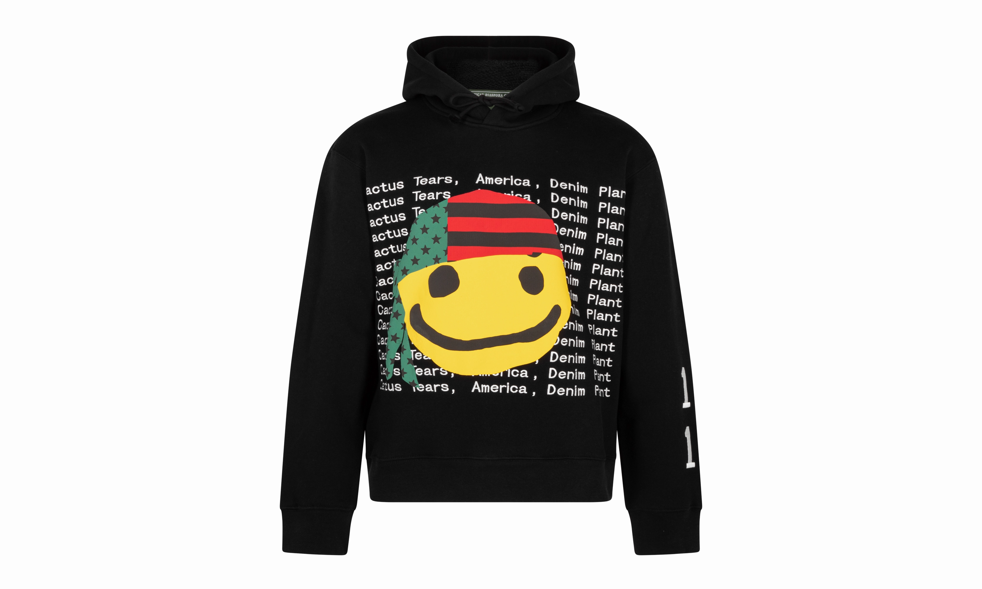 Cactus Tears Hoodie Black "Black"