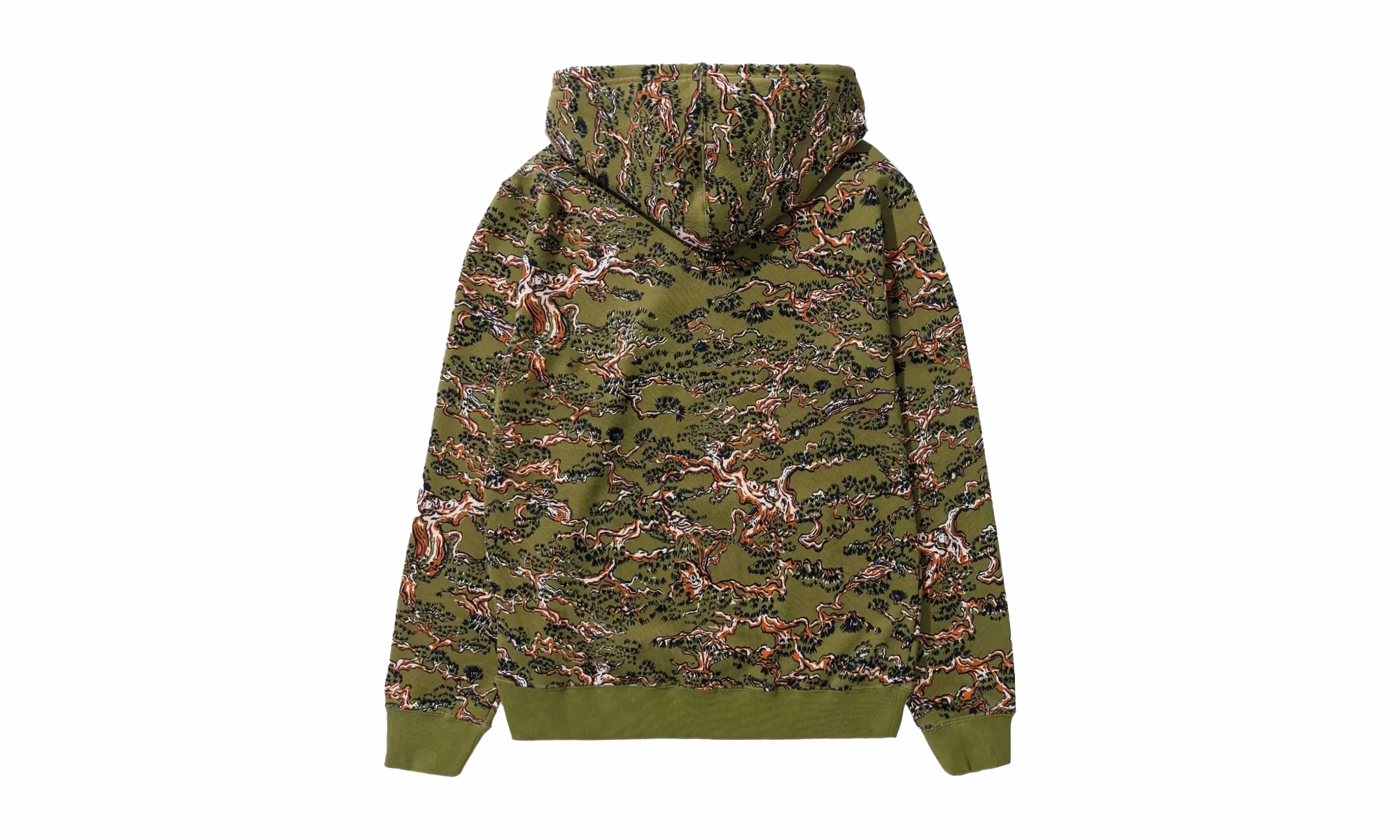 Camo Arch Hoodie "Olive Drab"