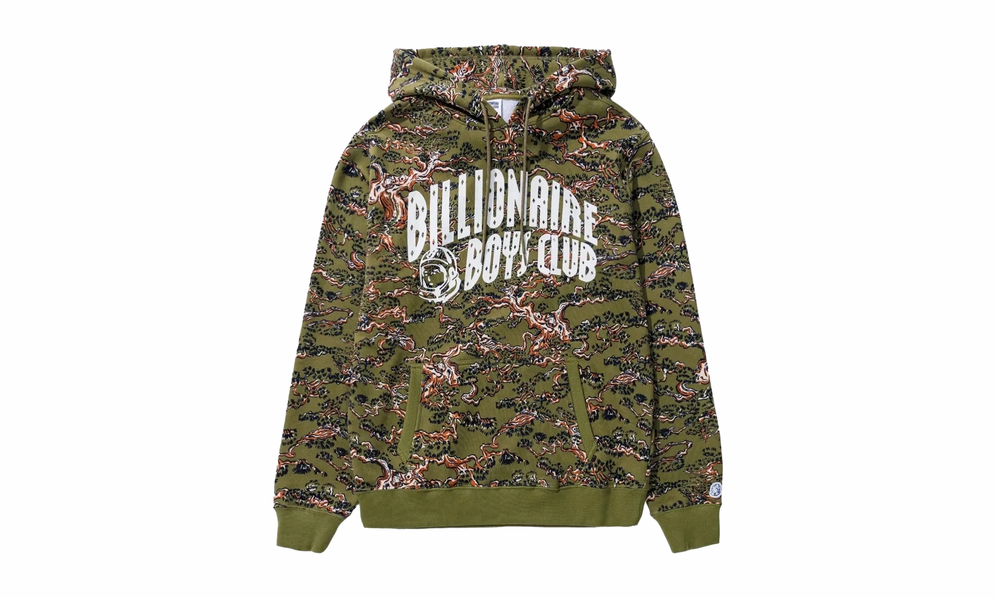 Camo Arch Hoodie "Olive Drab"