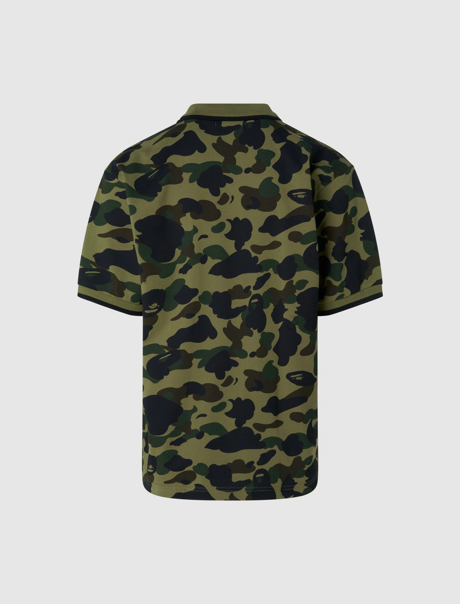 CAMO ONE POINT POLO Monochrome Style