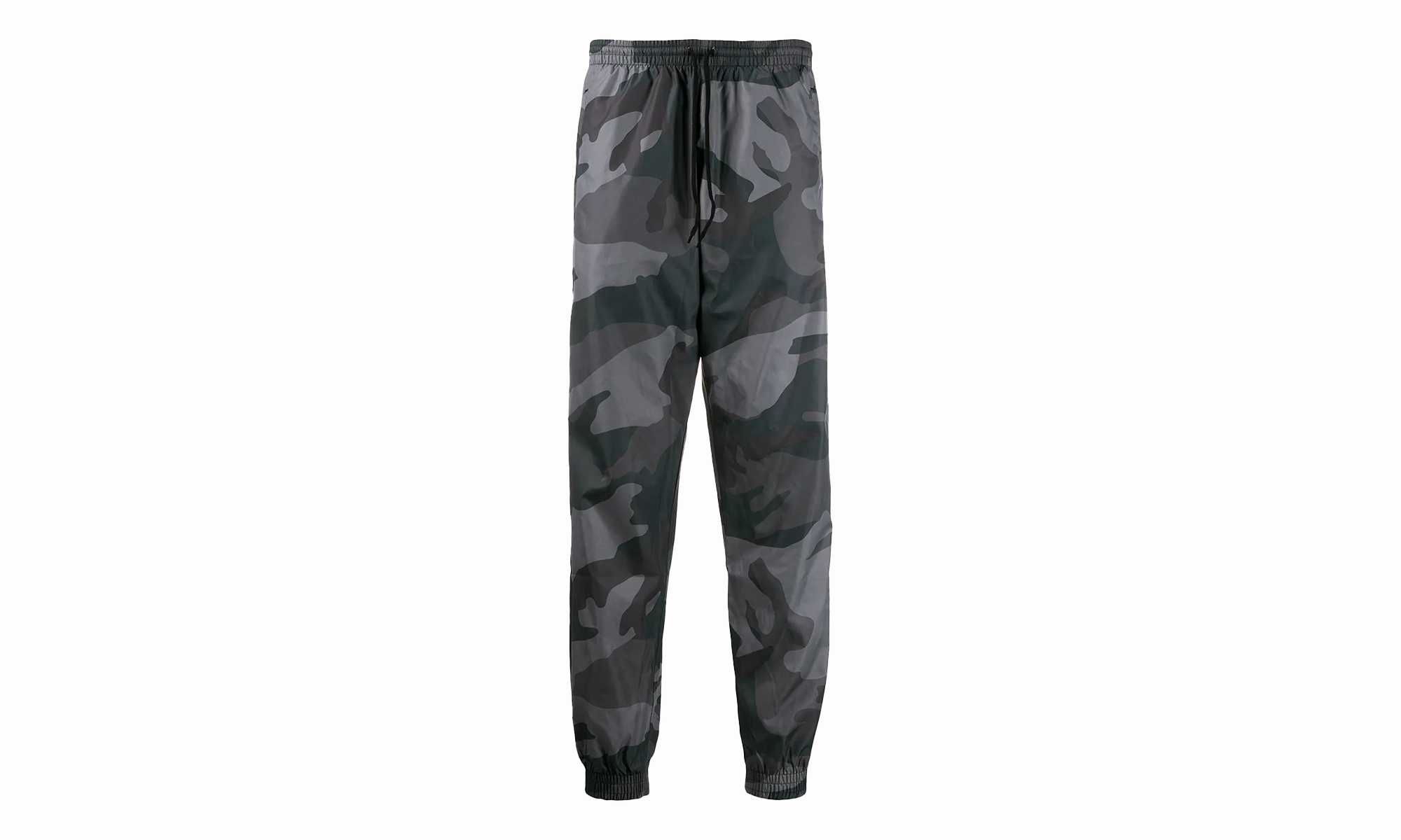 WaterRepellent Surface Camo Woven Track Pants "Multicolor"