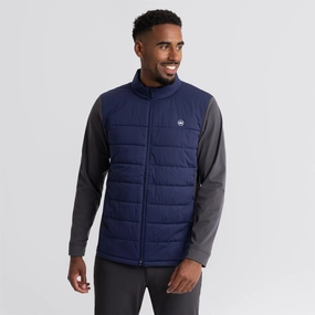 Merge Hybrid Fleece Jacket Navy Quick Dry Technology Flexible Fit