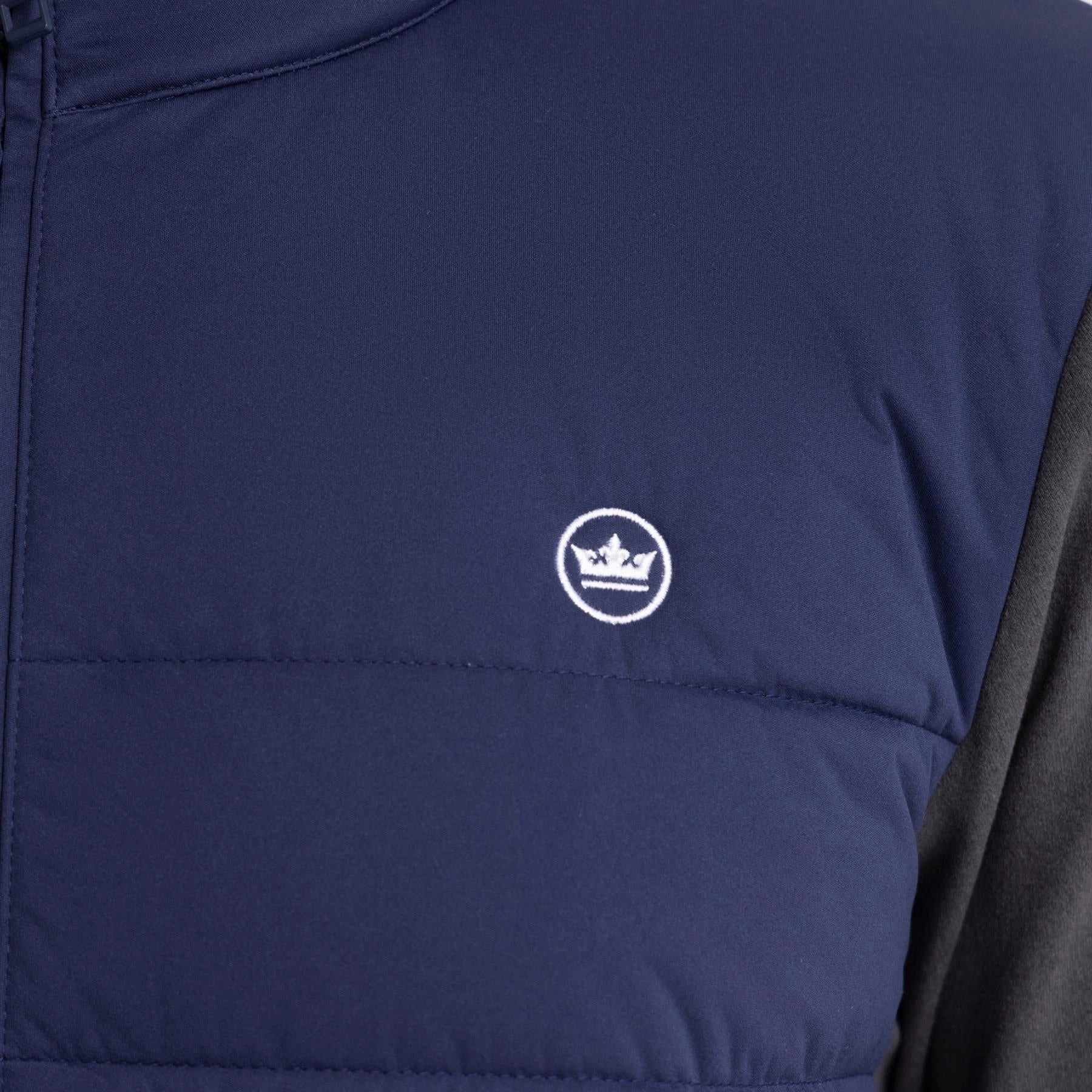 Merge Hybrid Fleece Jacket Navy Easy Comfort BreathableTechnology