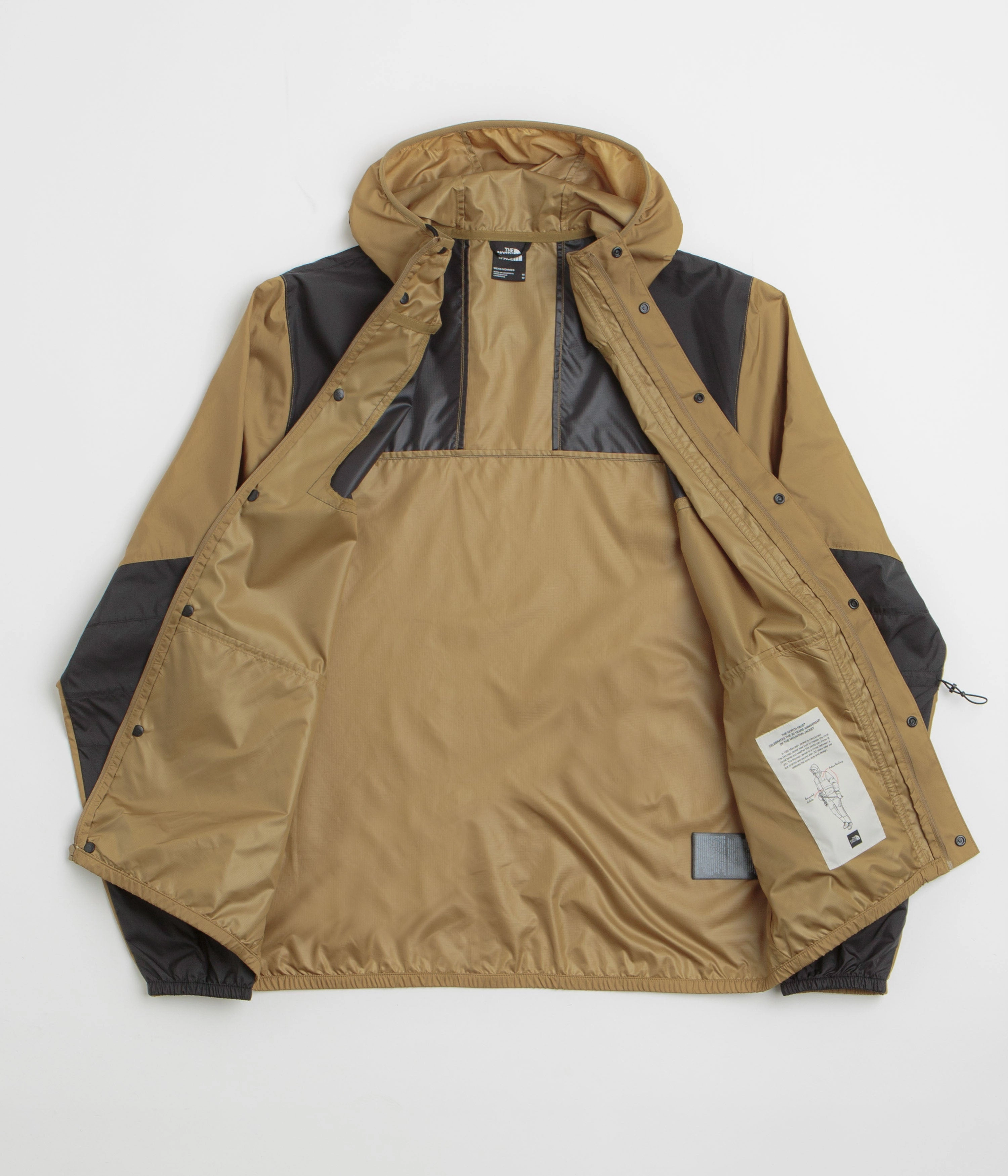 Anti-pilling The North Face Seasonal Mountain Jacket - Utility Brown