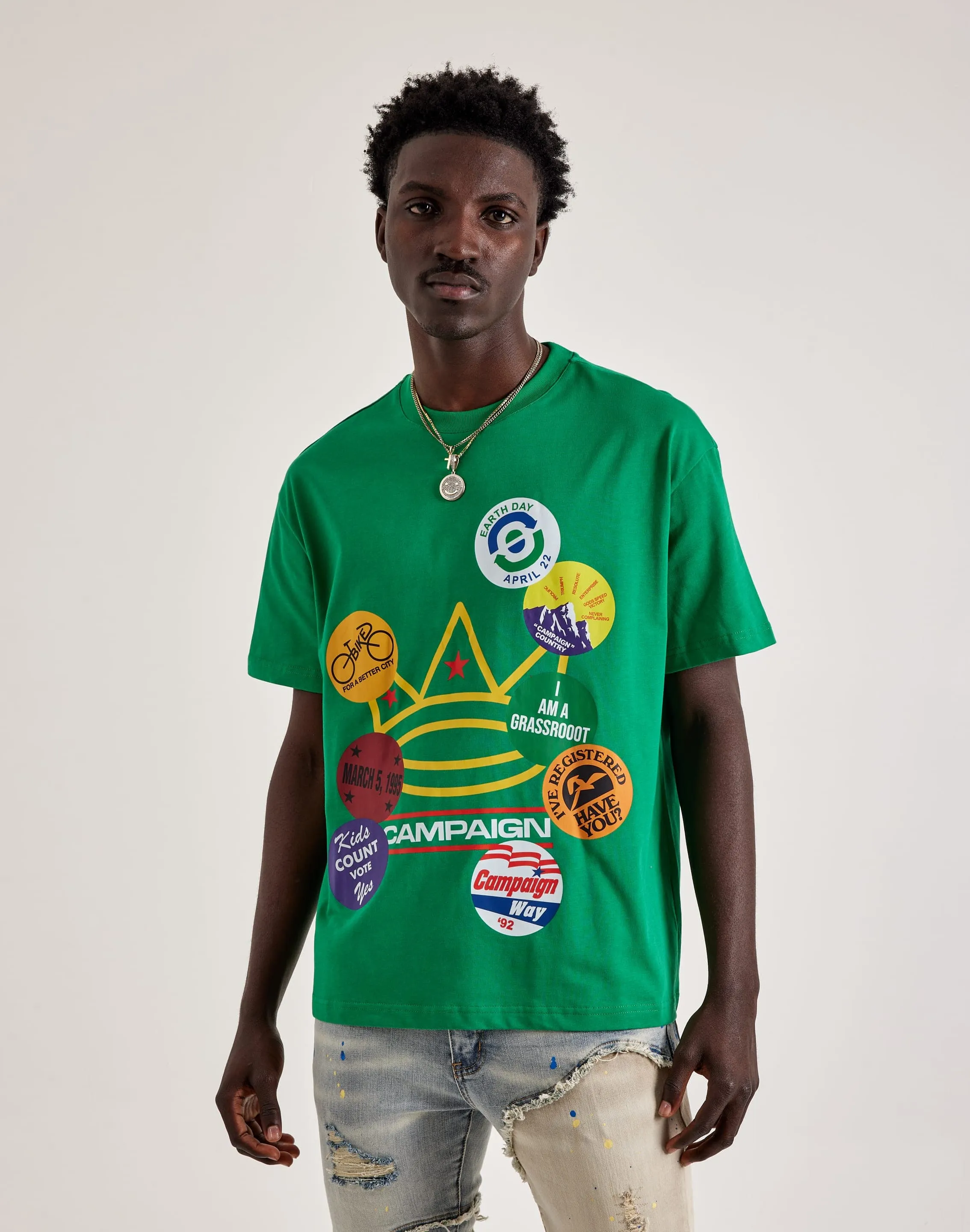Sheer Fit Gentle Power Campaign Count Your Votes Tee