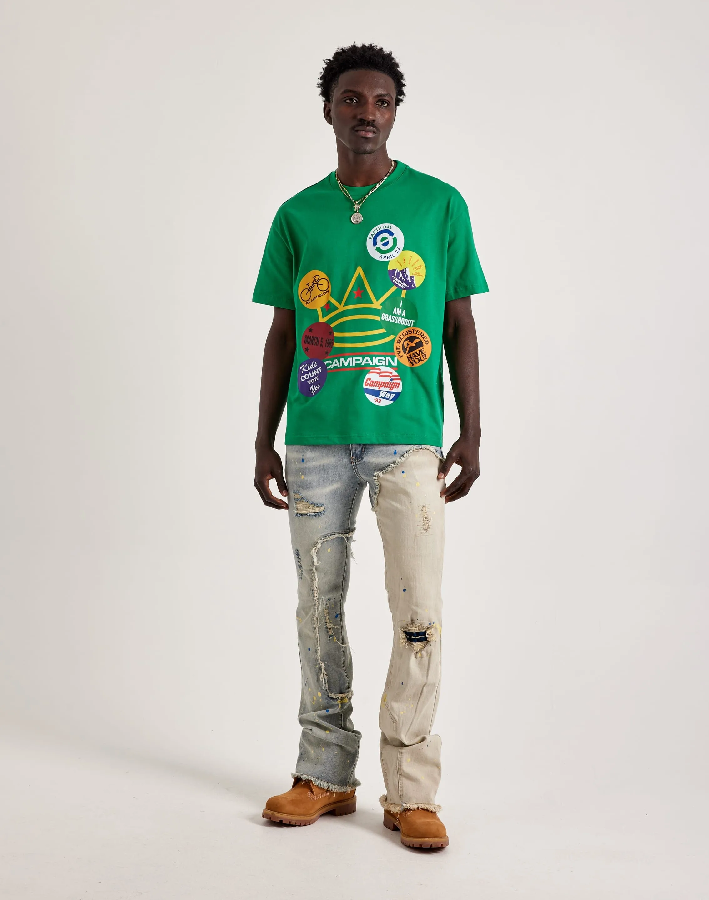 Campaign Count Your Votes Tee Flash Core FlatlockSeaming