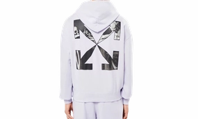 Caravag Arrow Over Hoodie "Dusty Lilac Blue"