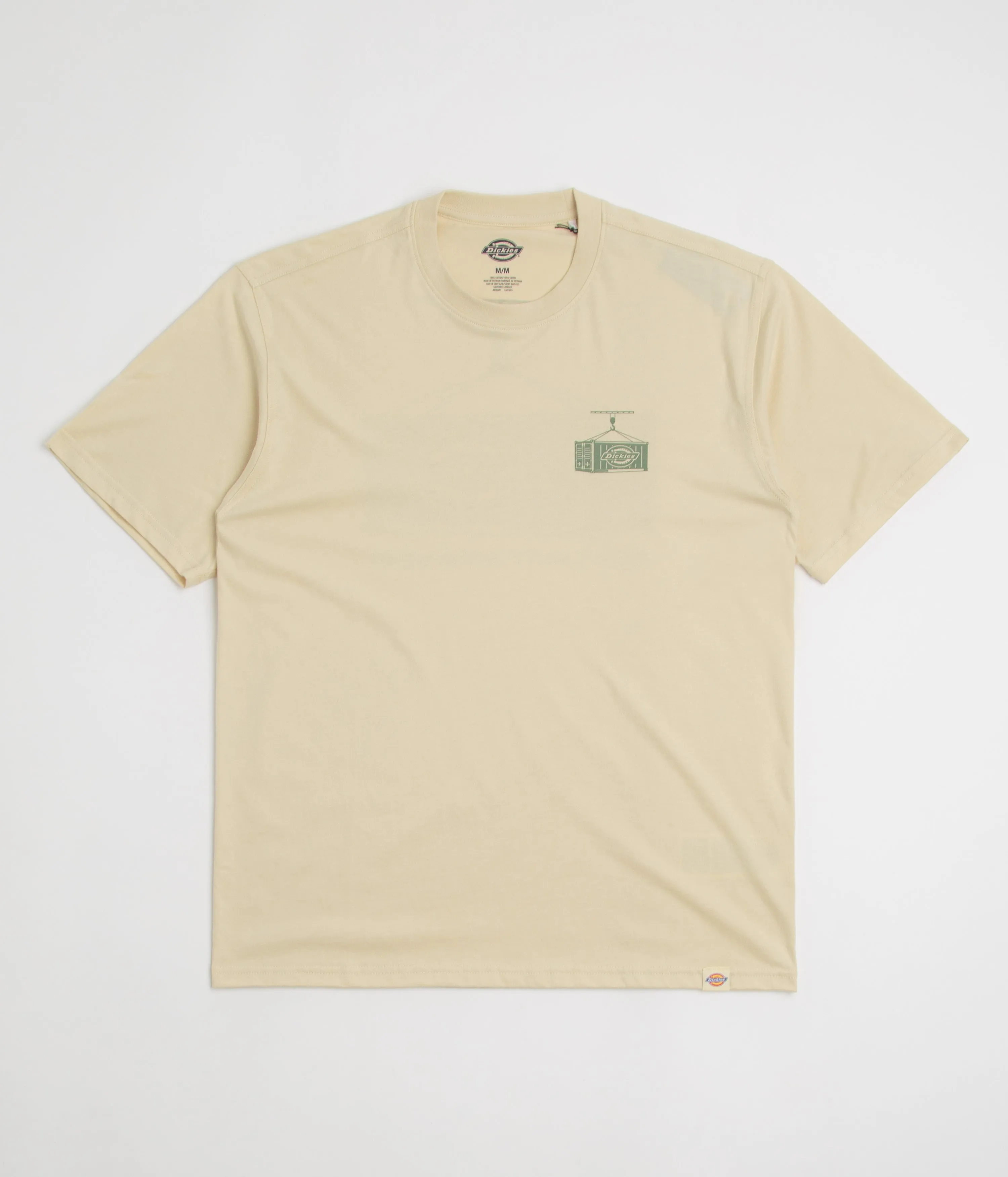 Dickies Apison T-Shirt - Wood Ash Travel Essential Ergonomic Sleeve Length