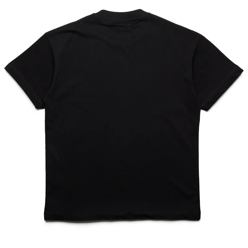 Functional Flaneur Floral Watercolor Tee - Black