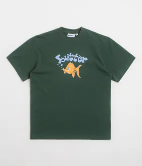 Butter Goods Goldfish T-Shirt - Dark Forest Camouflage Print