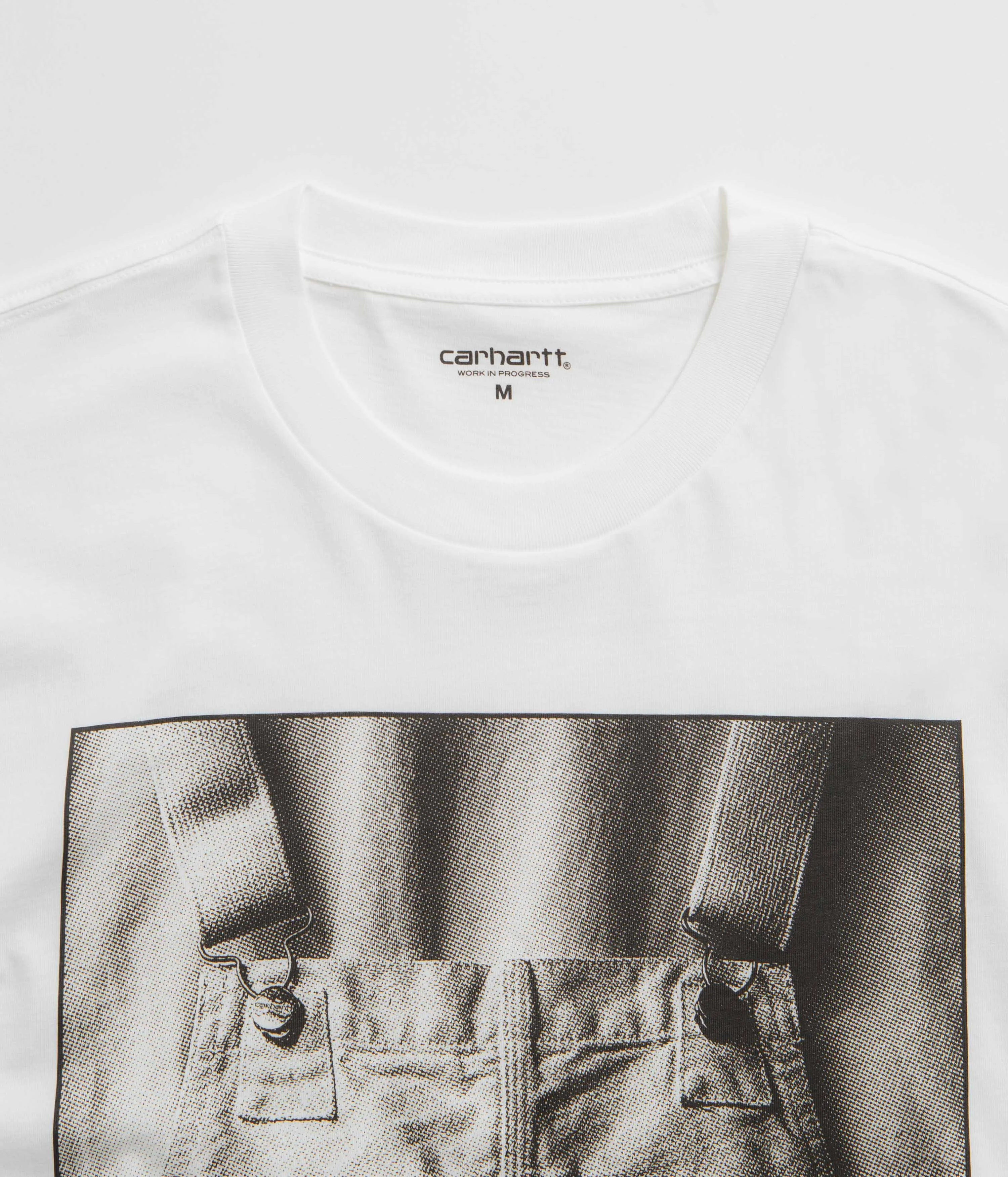 Carhartt Bib Overall T-Shirt - White Guys' night out
