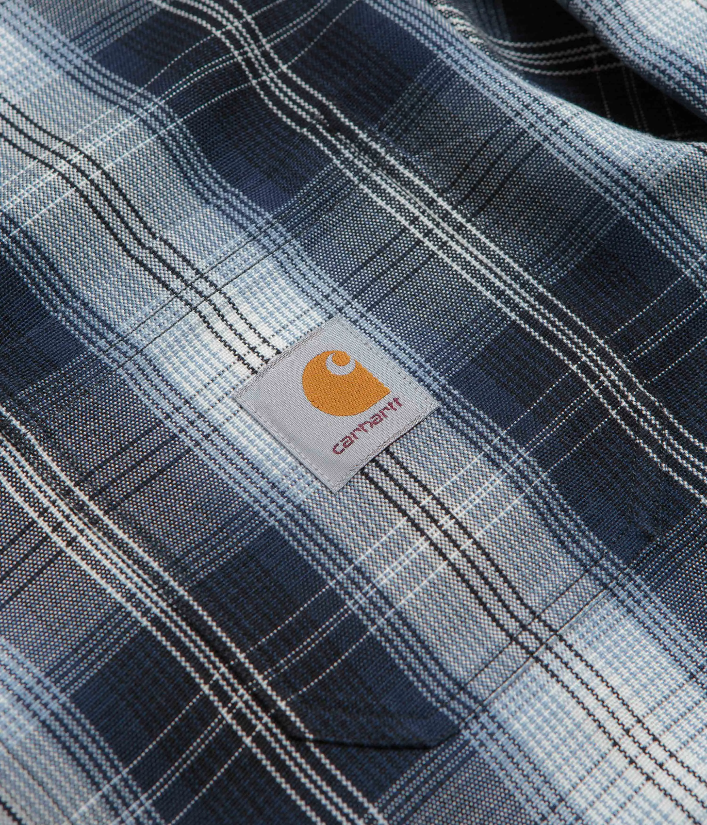 Carhartt Blanton Shirt - Blanton Check / Mizar Gym Appropriate hypoallergenic material
