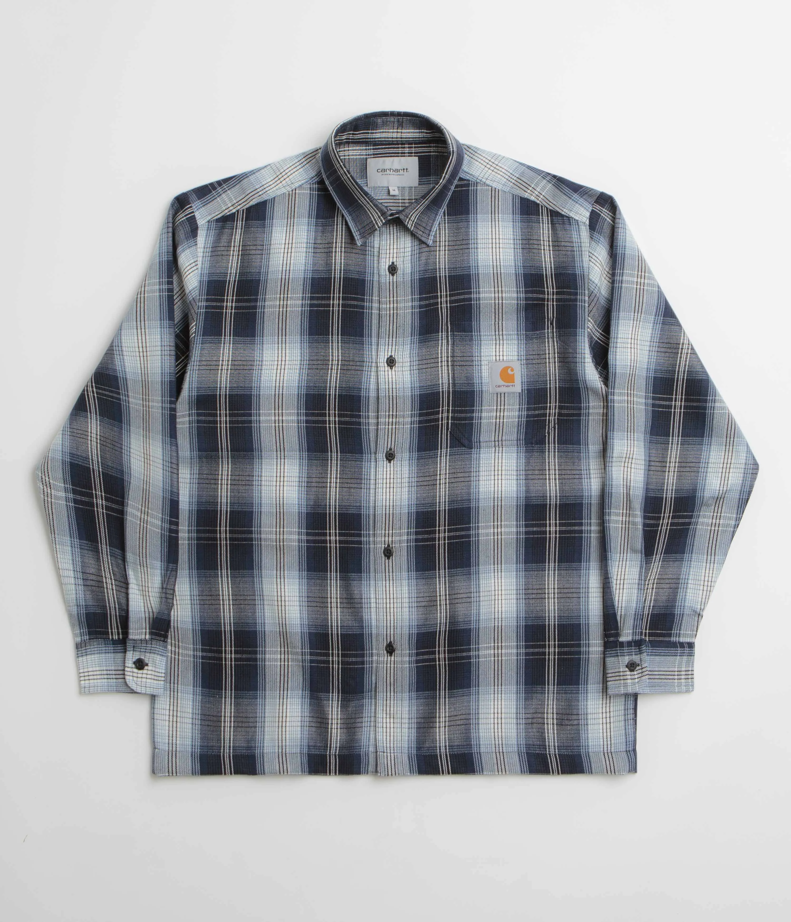 Carhartt Blanton Shirt - Blanton Check / Mizar Anti Odor Treatment Subtle pattern