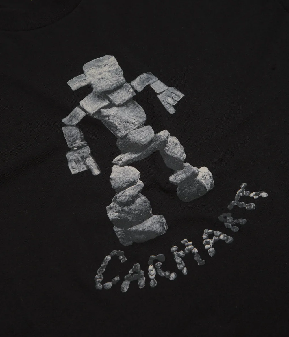Carhartt Cairn Man T-Shirt - Black Lightweight Material skiing venue