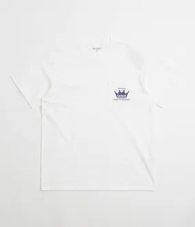 Carhartt Crown Pocket T-Shirt - White Graduation outfit school event