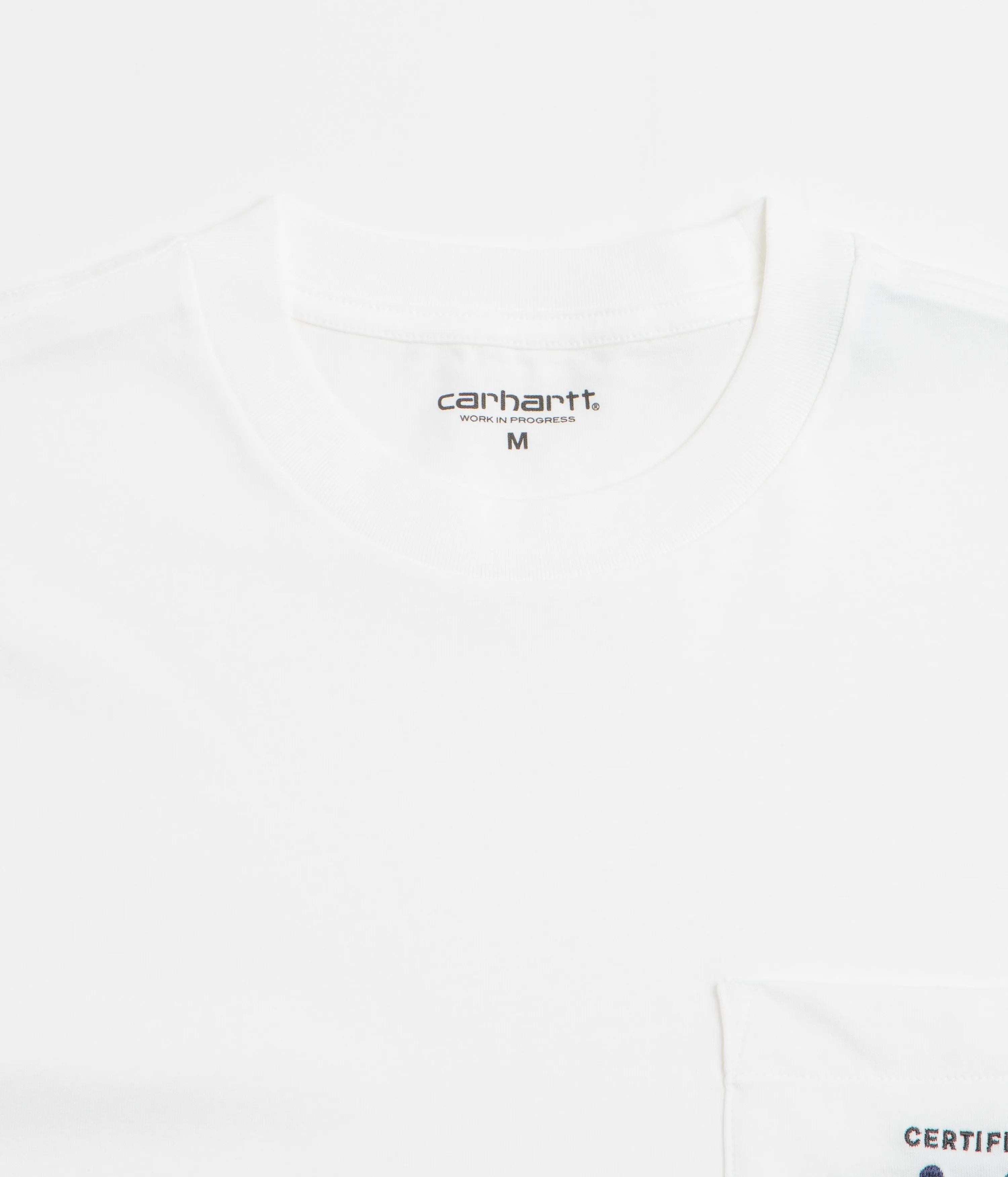 Carhartt Crown Pocket T-Shirt - White squash venue park