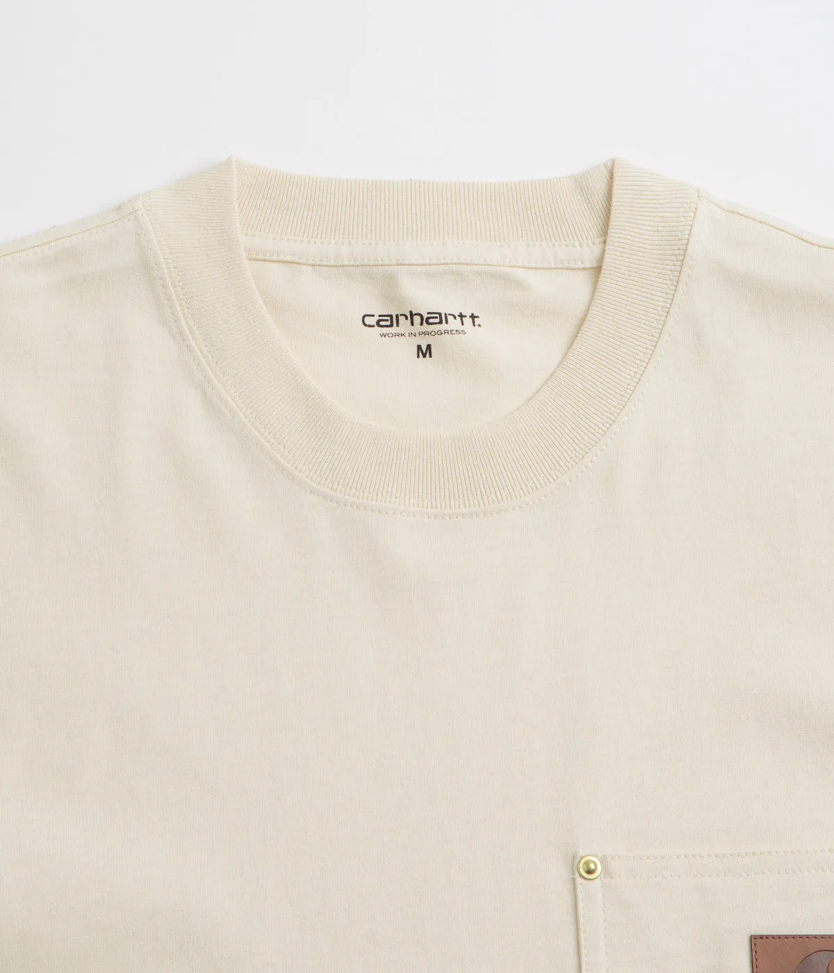 Wedding Carhartt Eldon Pocket T-Shirt - Natural