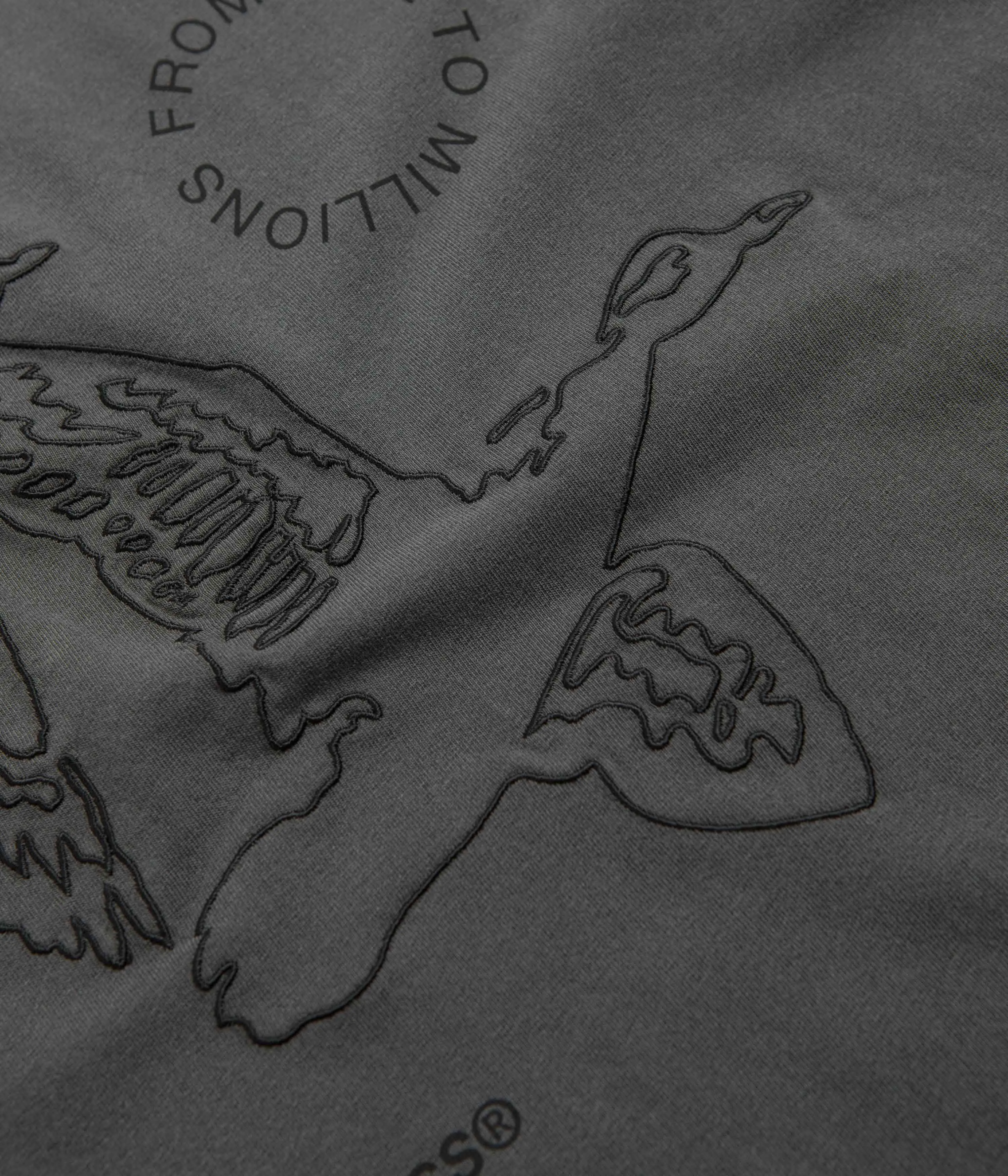Carhartt Flying Ducks T-Shirt - Graphite Layering Piece Airbnb