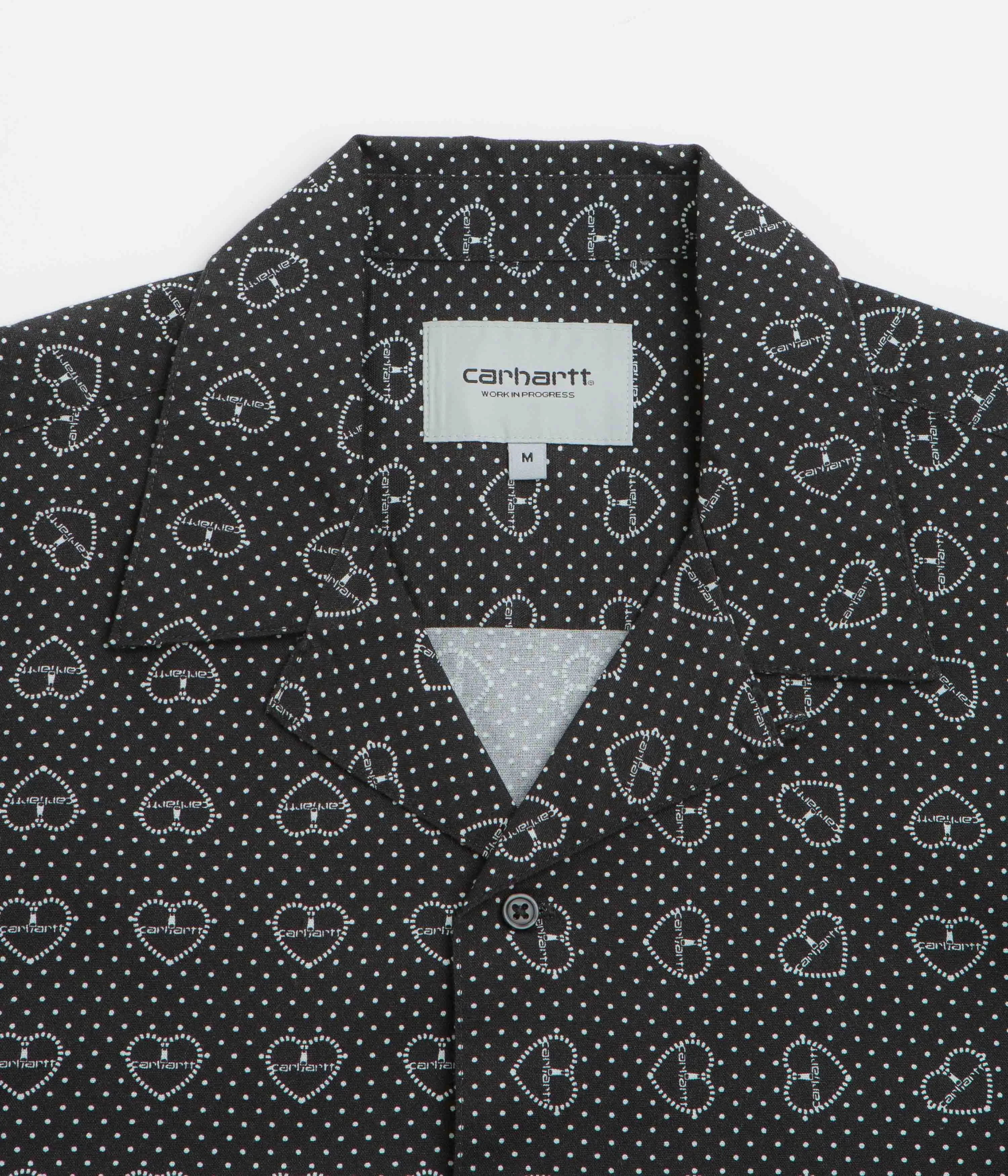 Picnic Outfit Classic Appeal Carhartt Furoshiki Short Sleeve Shirt - Furoshiki Print / Black
