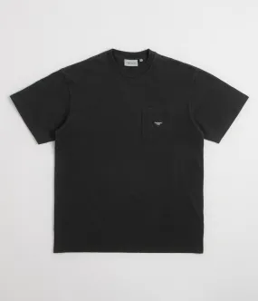 Eco Friendly Dye Process Asian size Carhartt Ingo Pocket T-Shirt - Black