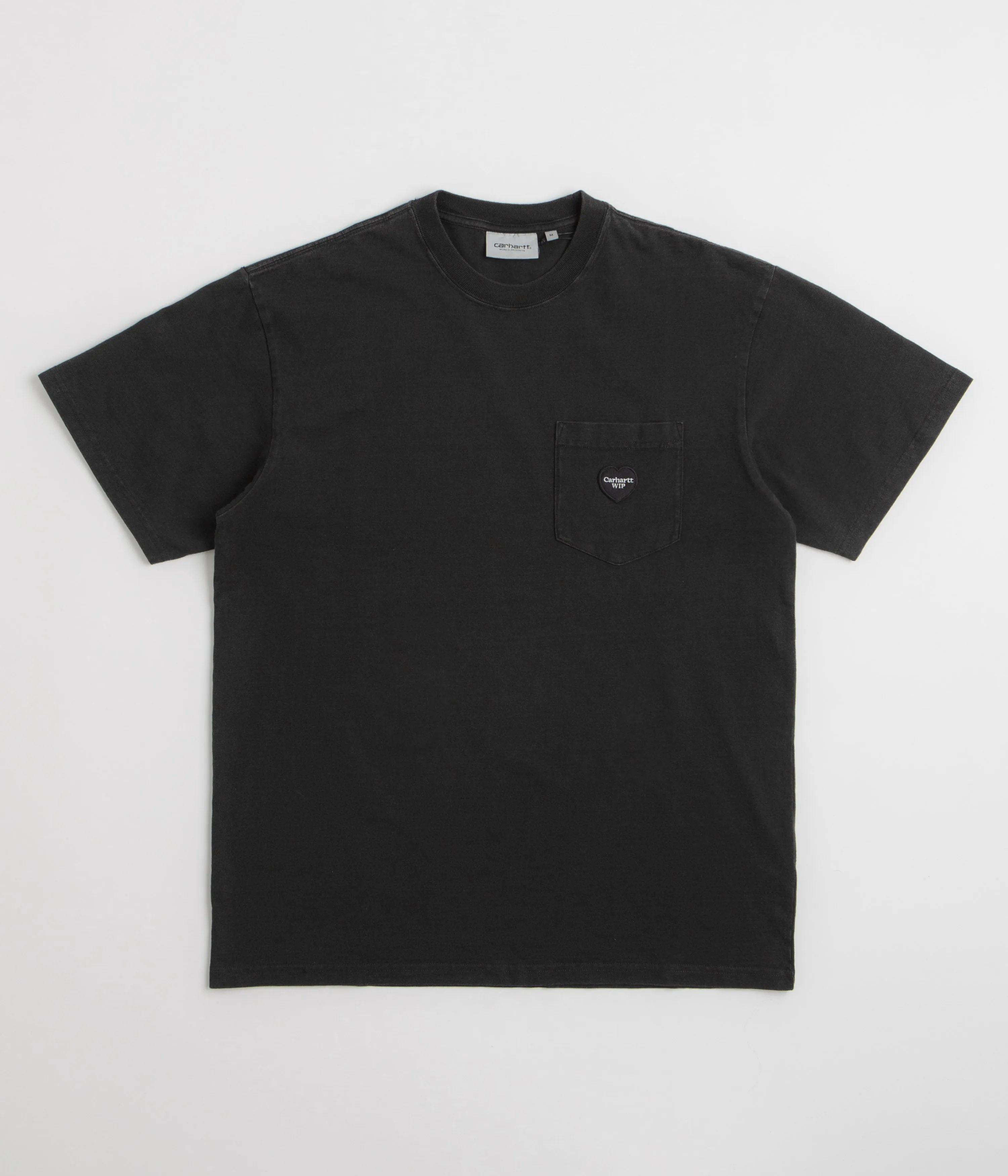 Eco Friendly Dye Process Asian size Carhartt Ingo Pocket T-Shirt - Black