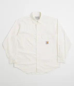 Flatlock stitching Seamless Shoulder Carhartt Irwin Shirt - Wax
