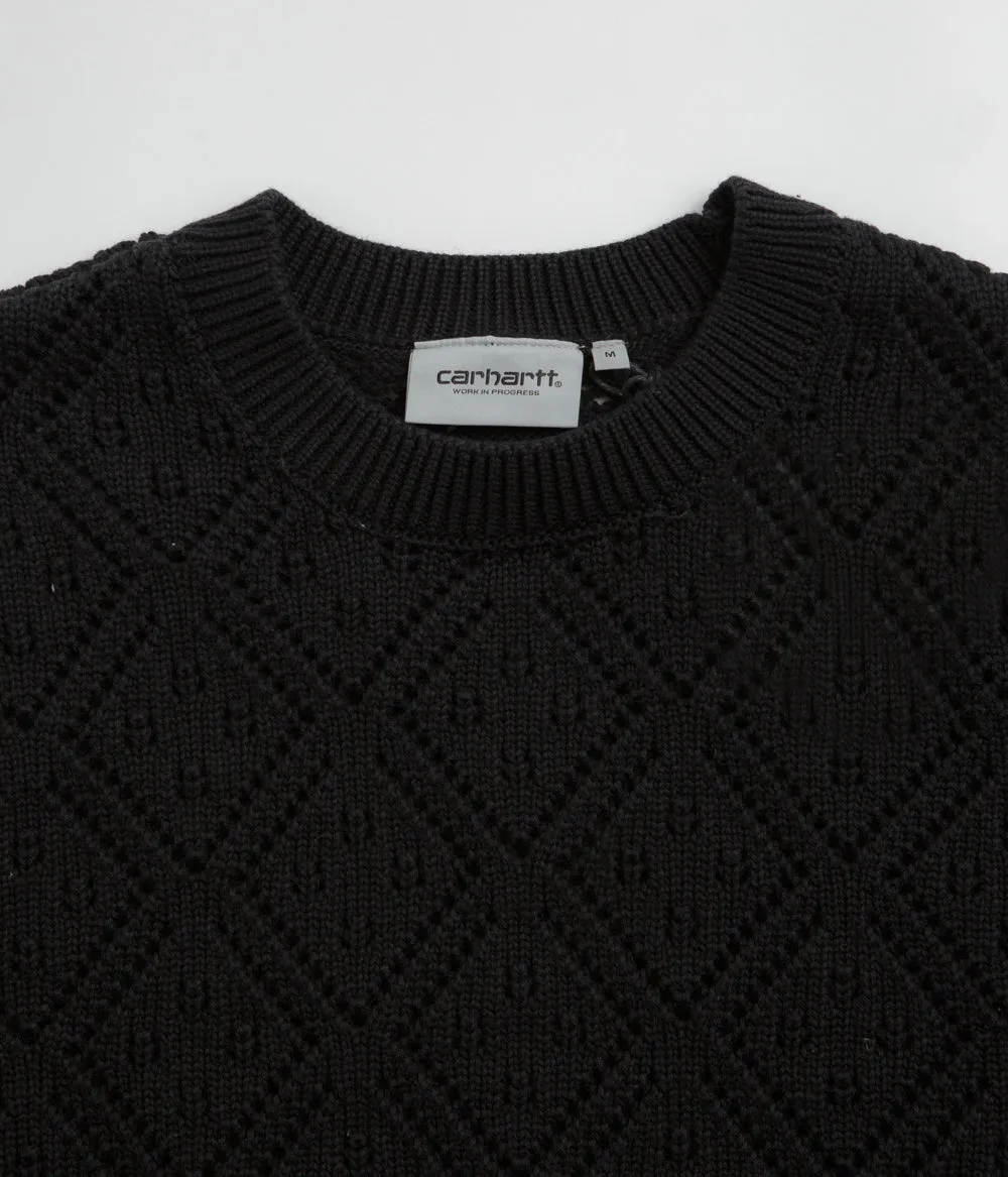 Loose Fit date night look Carhartt Kaley Sweatshirt - Black