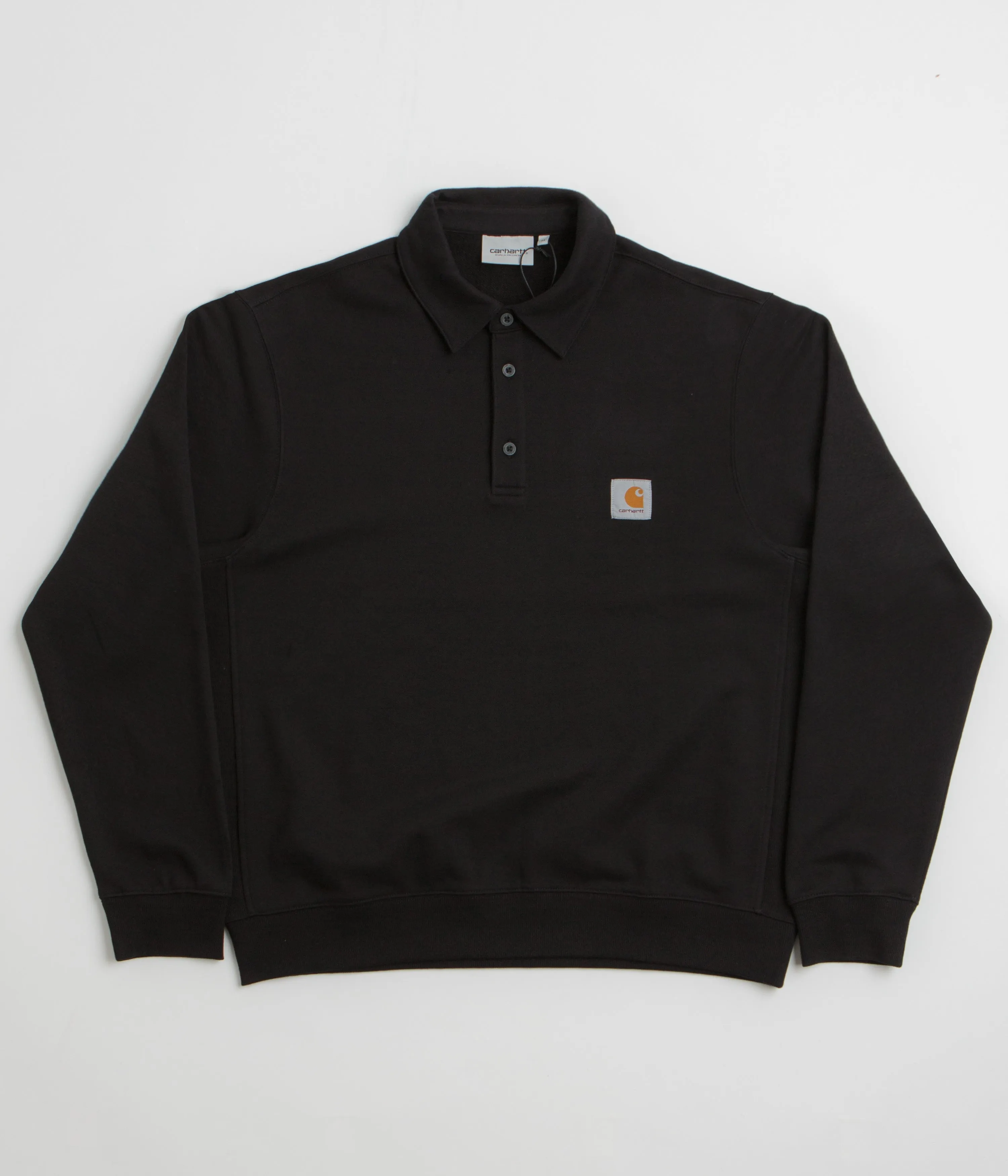 Product improvement Carhartt Polo Sweatshirt - Black