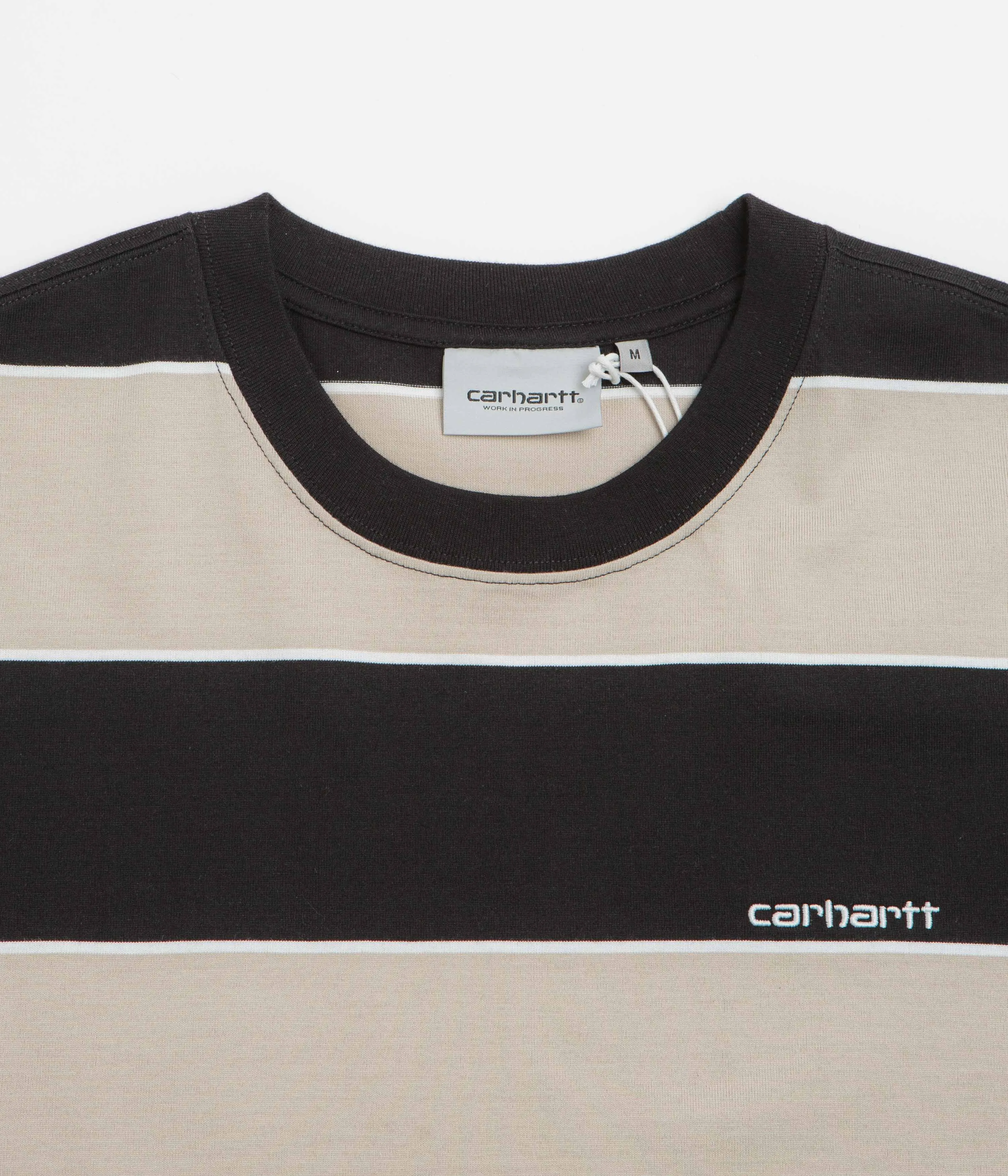 Bohemian vibe Carhartt Quinby T-Shirt - Quinby Stripe / Black