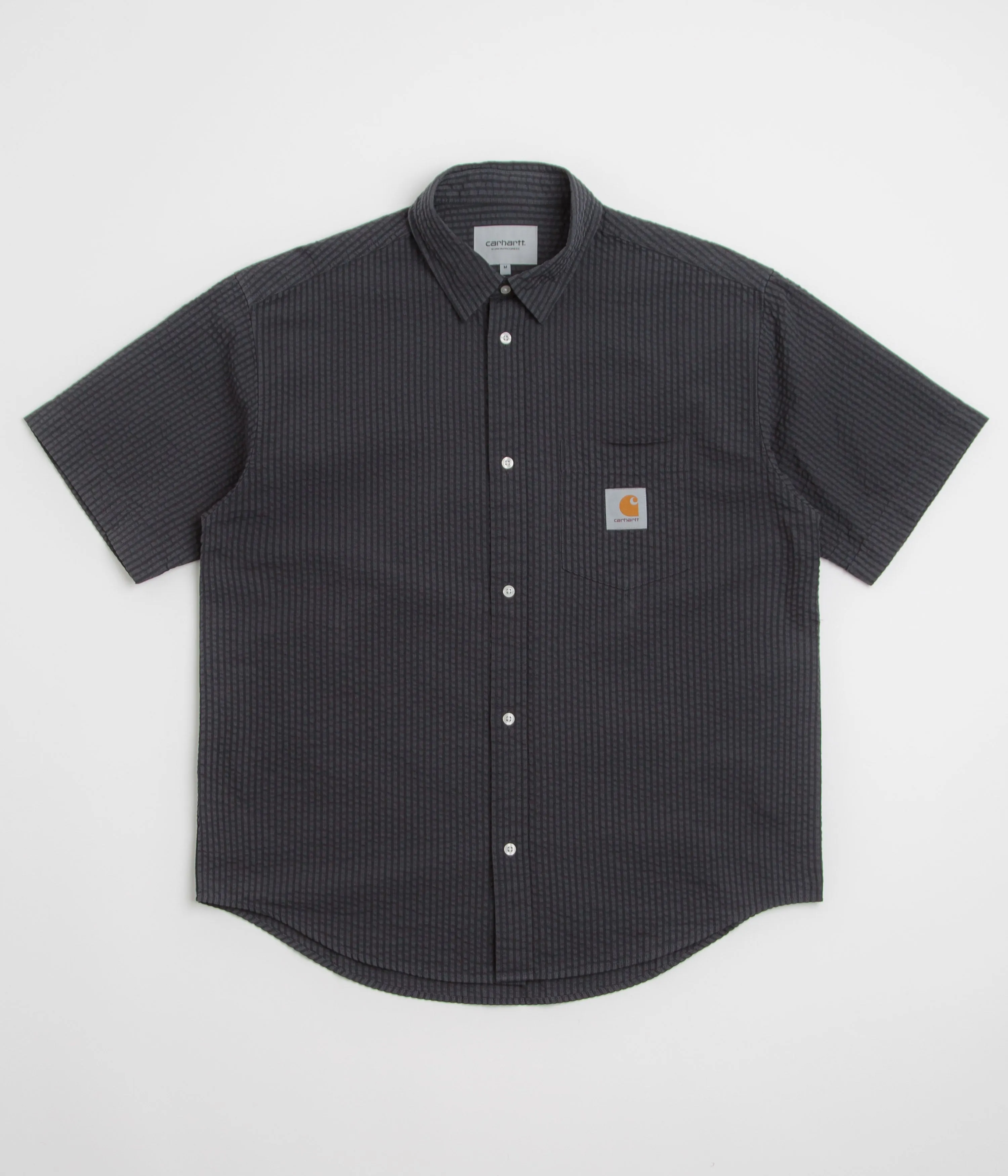 Carhartt Toland Shirt - Toland Stripe / Black Geometric Print Edgy Design
