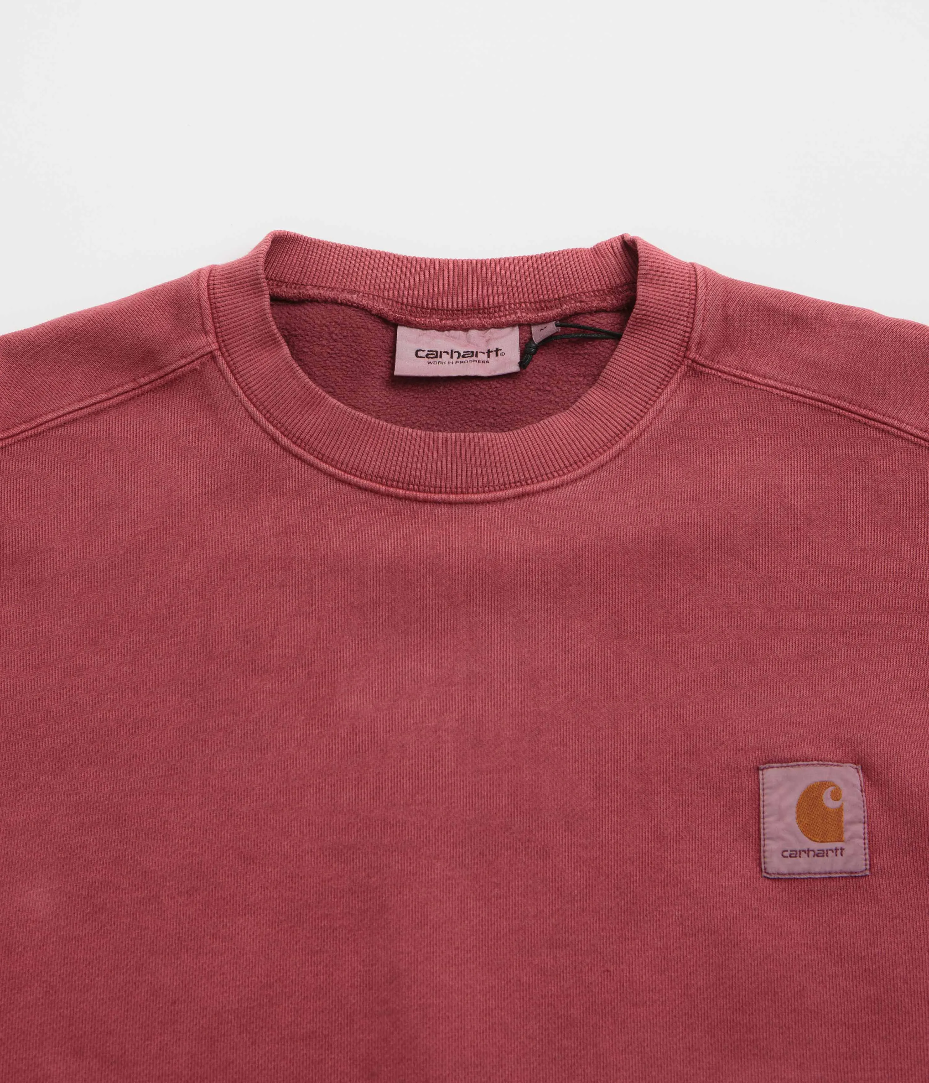 Handmade consumer preference Carhartt Vista Crewneck Sweatshirt - Scarlet