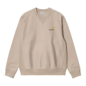 Carhartt WIP American Script Sweatshirt - Fleur De Sel product gift wrapping