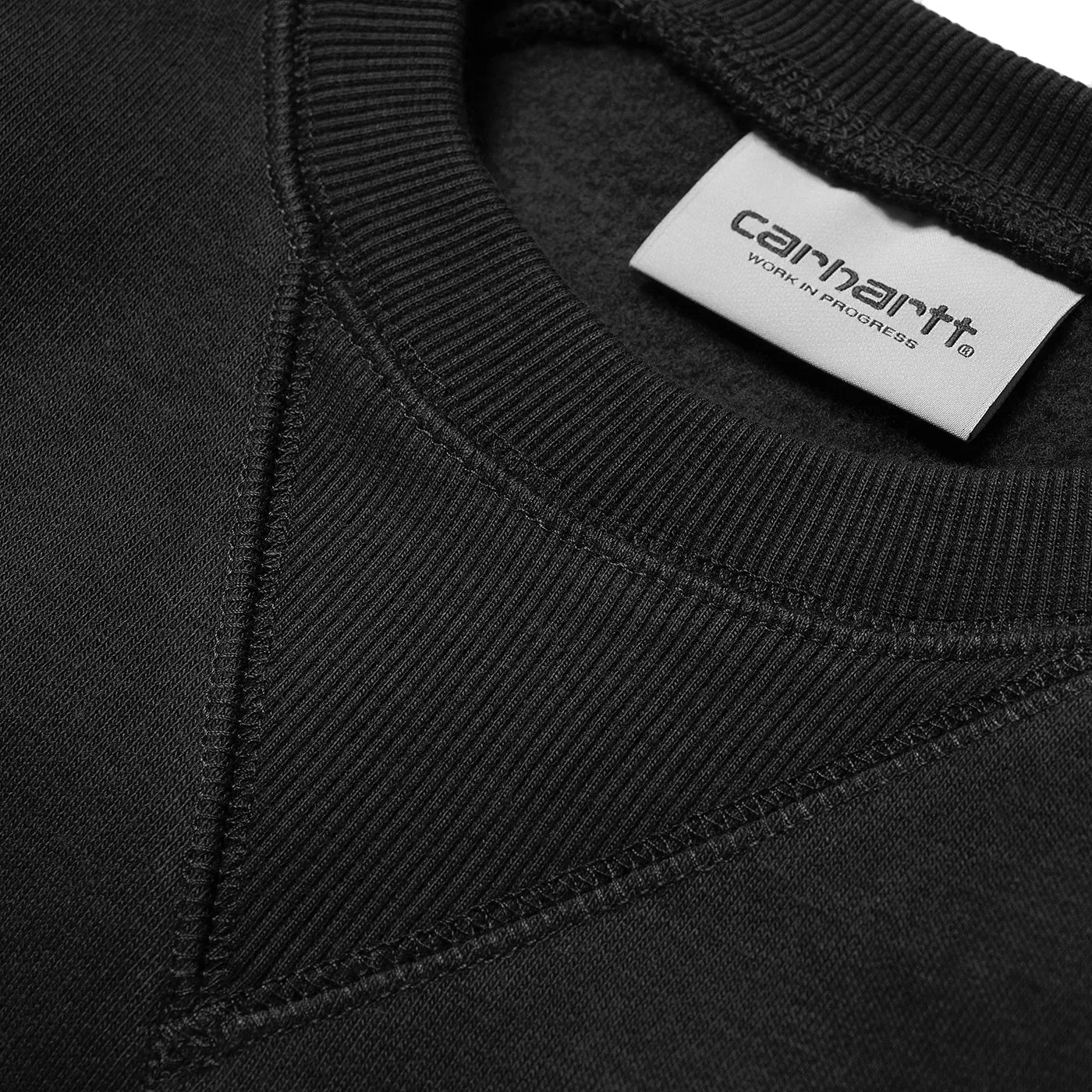 Carhartt WIP Chase Sweatshirt - Black / Gold Urban Bold