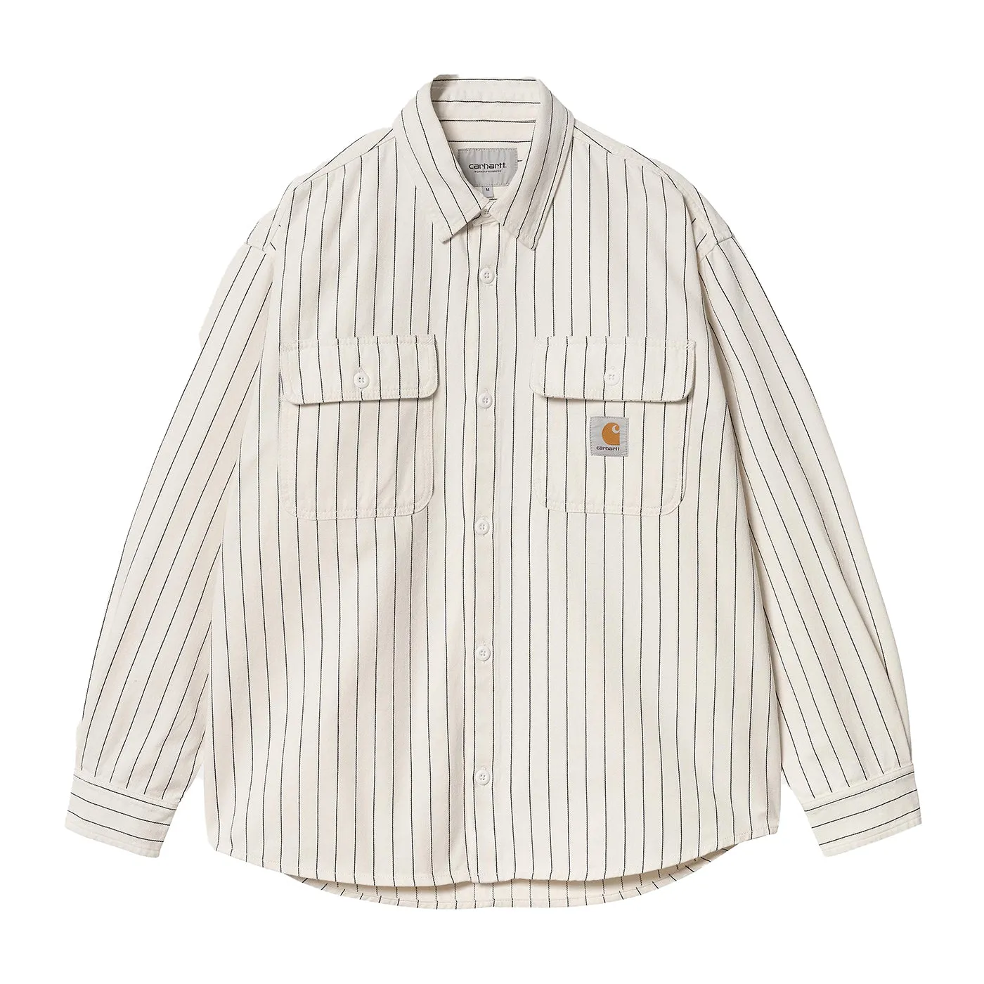 Carhartt WIP Hendry Shirt Jac - Wax / Dark Navy rinsed Nautical Look