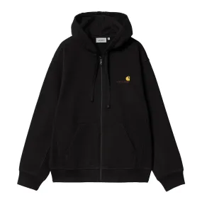 Carhartt WIP Hooded American Script Jacket - Black product beach style charm Core Active