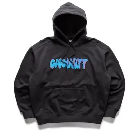 Carhartt WIP Hooded Drip Sweatshirt - Charcoal Leopard like Family outing