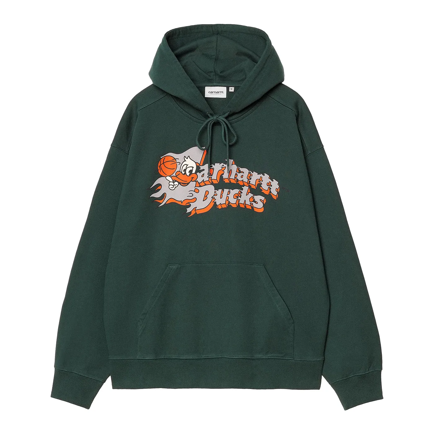 Carhartt WIP Hooded Flaming Ducks Sweatshirt - Conifer Fashion Sense