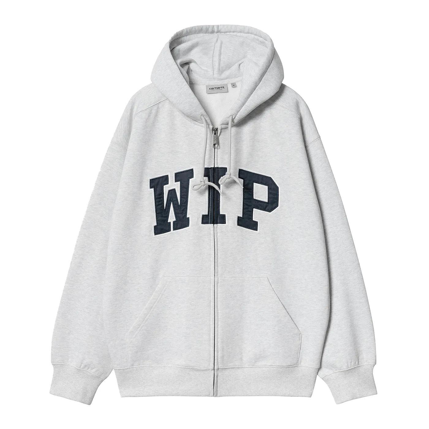 Carhartt WIP Hooded WIP Sweat Jacket - Ash Heather stone washed Budget Friendly Silkiness