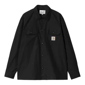 Vibrant Colors Carhartt WIP L/S Craft Shirt - Black