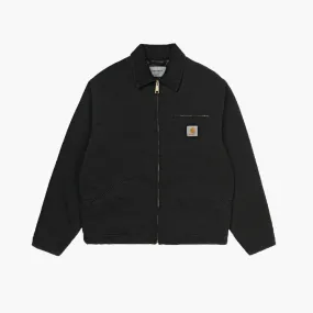 HighCollarDesign Wrinkle Free Exterior Carhartt WIP OG Detroit Jacket Black / Black