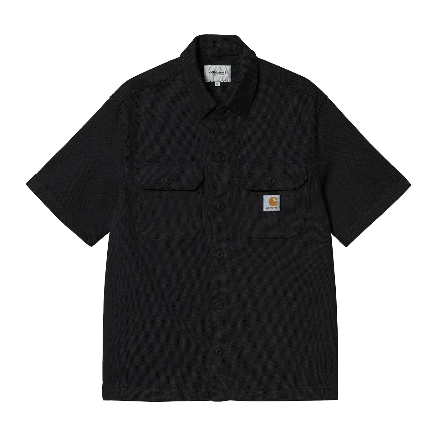 fade resistant color Minimalist fashion Carhartt WIP S/S Craft Shirt - Black