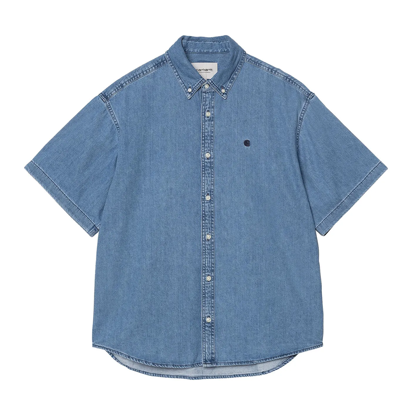 Workwear Approved Corporate Event Carhartt WIP S/S Lucas Shirt - Blue stone washed