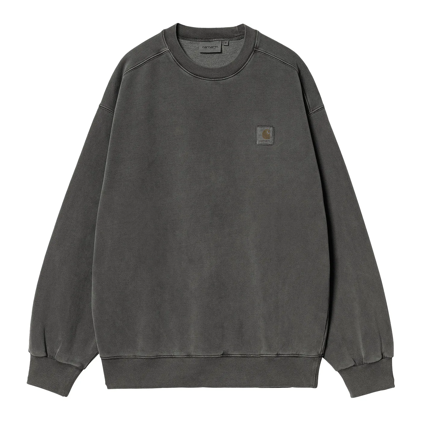 Timeless Minimal Carhartt WIP Vista Sweatshirt - Graphite garment dyed