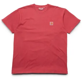 Long Lasting Color Retention Tiered hem Carhartt WIP Vista Tee - Scarlet