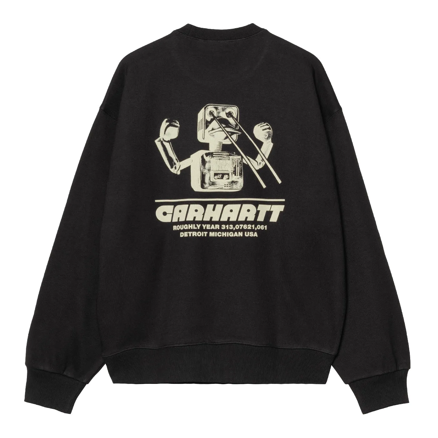 Core Chic product mass produced efficiency Carhartt WIP Wiptopia Sweatshirt - Black